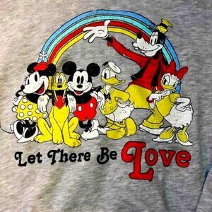 Vintage “Let There Be Love” Disney sweatshirt